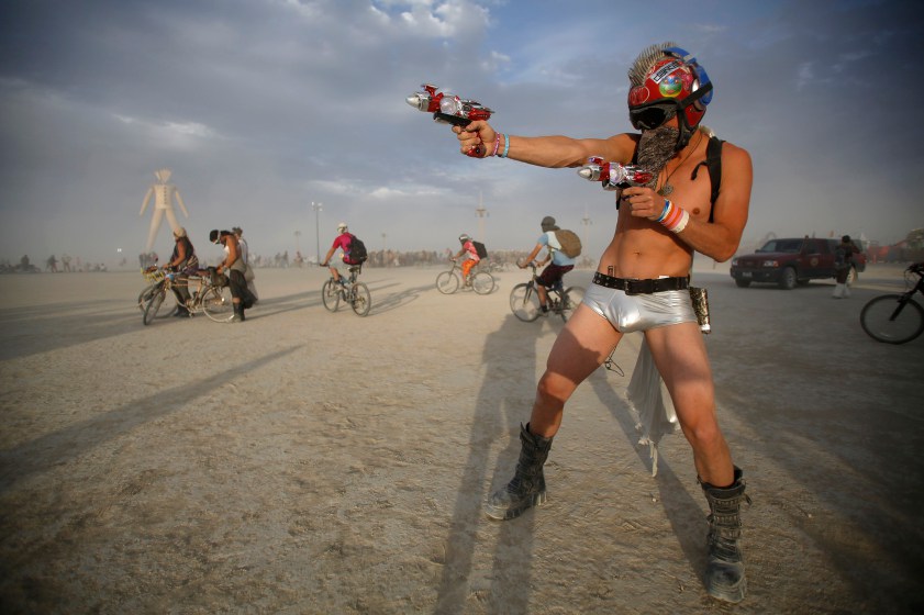 david kenn add naked guys at burning man image