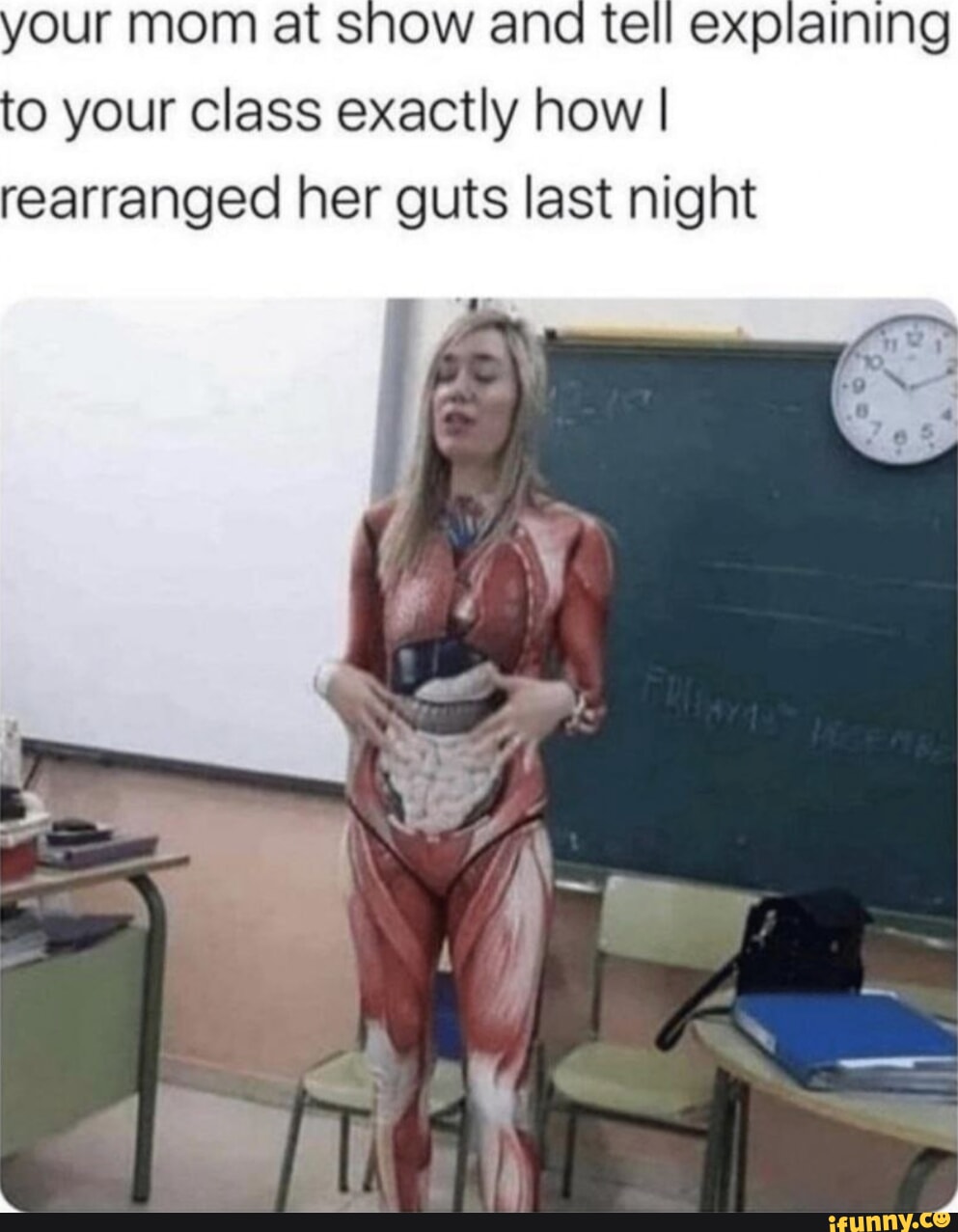 abbie jacobs add rearranged her guts image