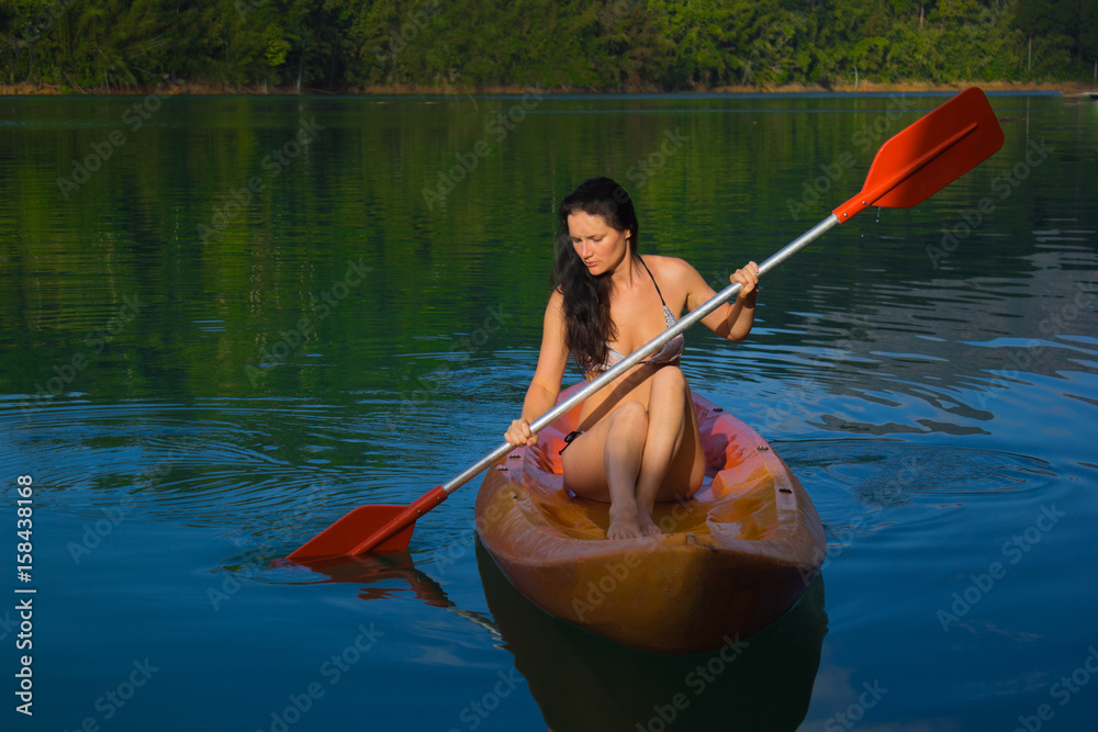 amrita bhattarai add nude kayaking photo