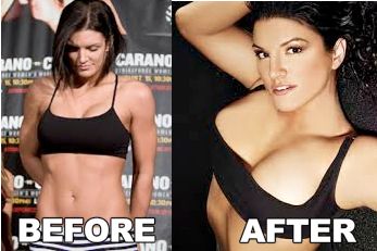 christopher pringle add gina carano boobs image