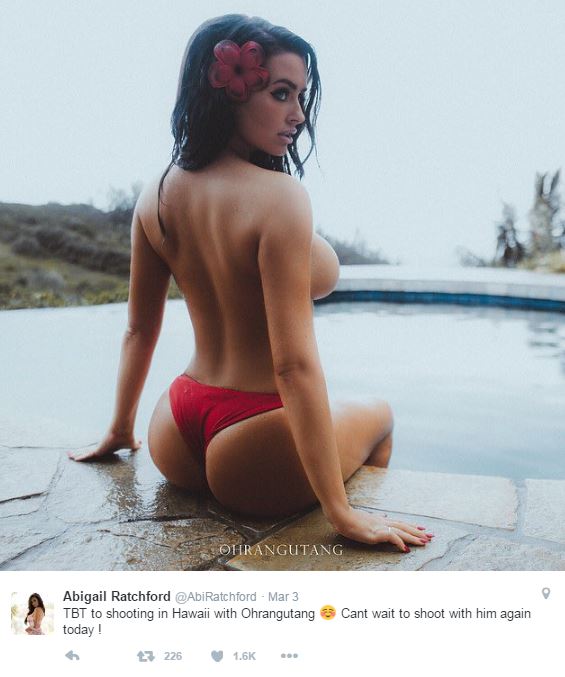 blake freeman add abigail ratchford nude image