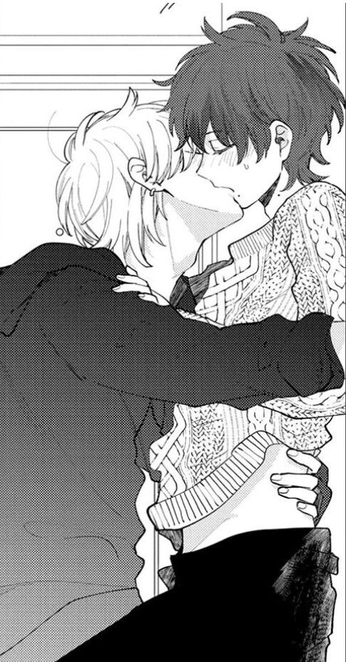 andrea darr add anime men kissing photo