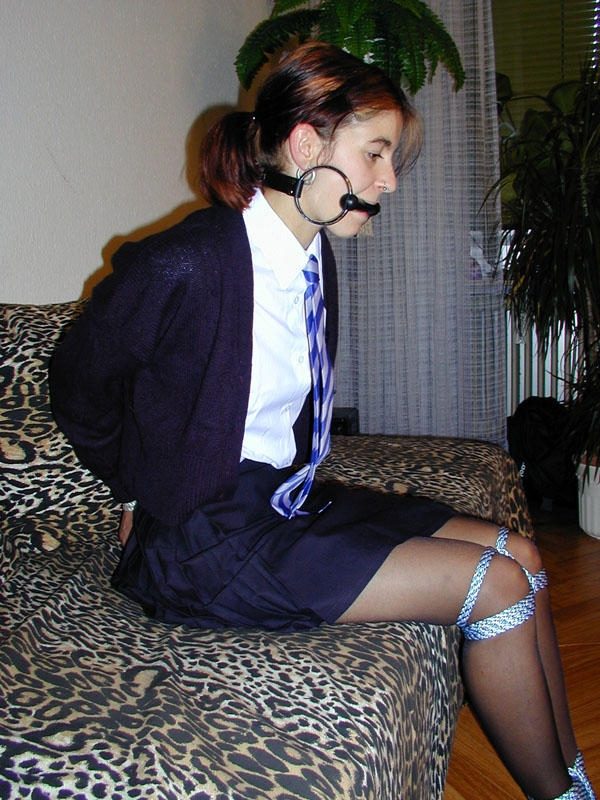 david blundred add schoolgirl hogtied photo