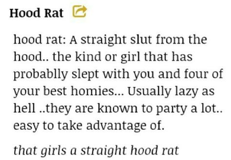 bill klassen add define hood rat image