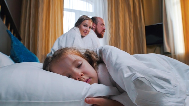 chris morby add stepmom shares bed with son photo