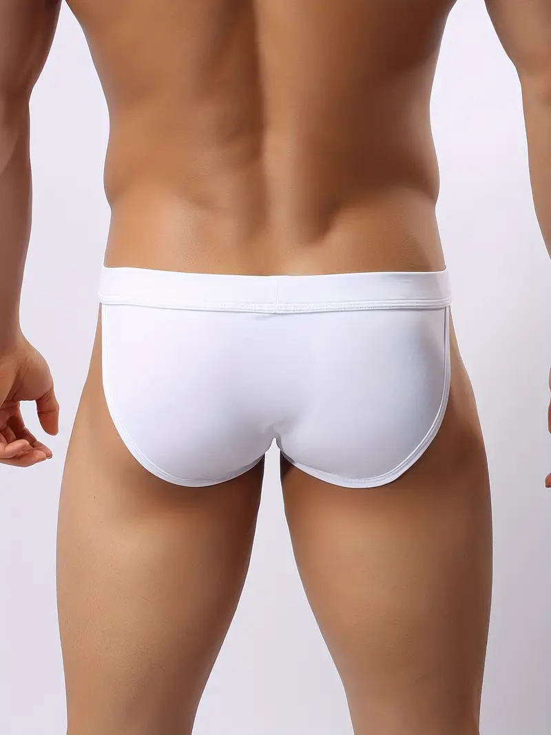 andrew speed add bulge in white briefs image