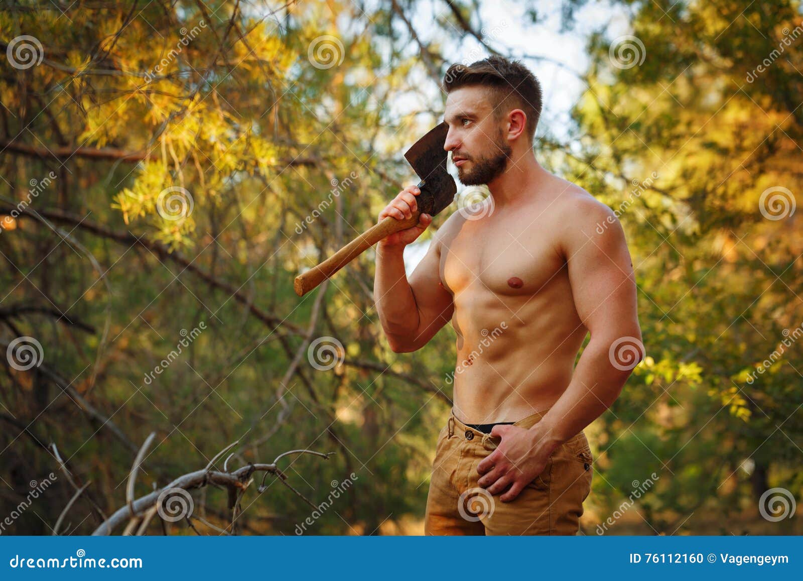 chelsea strain add naked lumberjack image