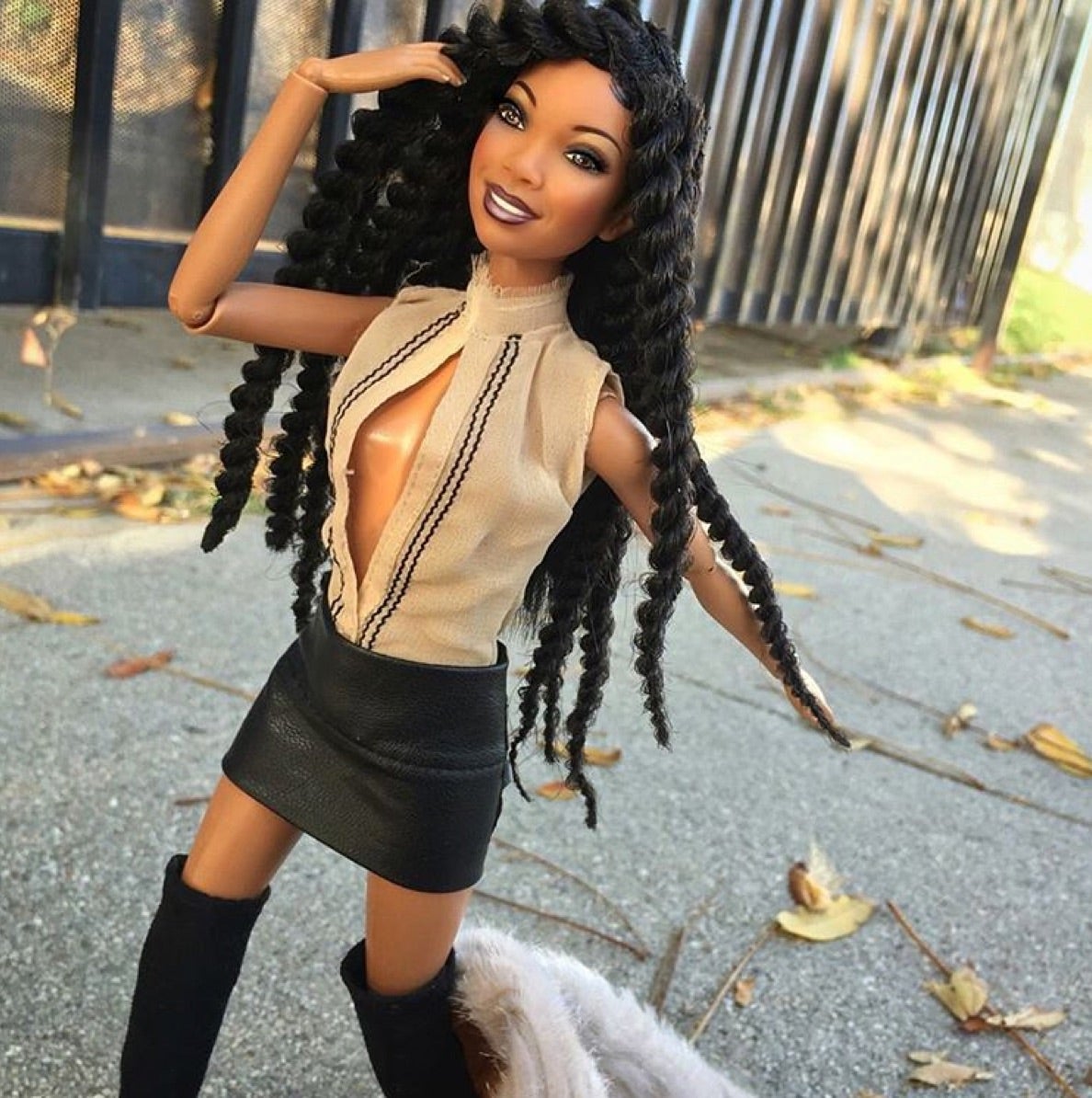 deana hewitt add brandy barbie doll photo