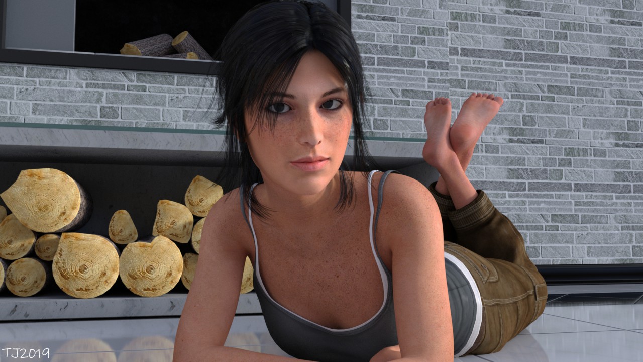 bernadine jackson add lara croft feet photo