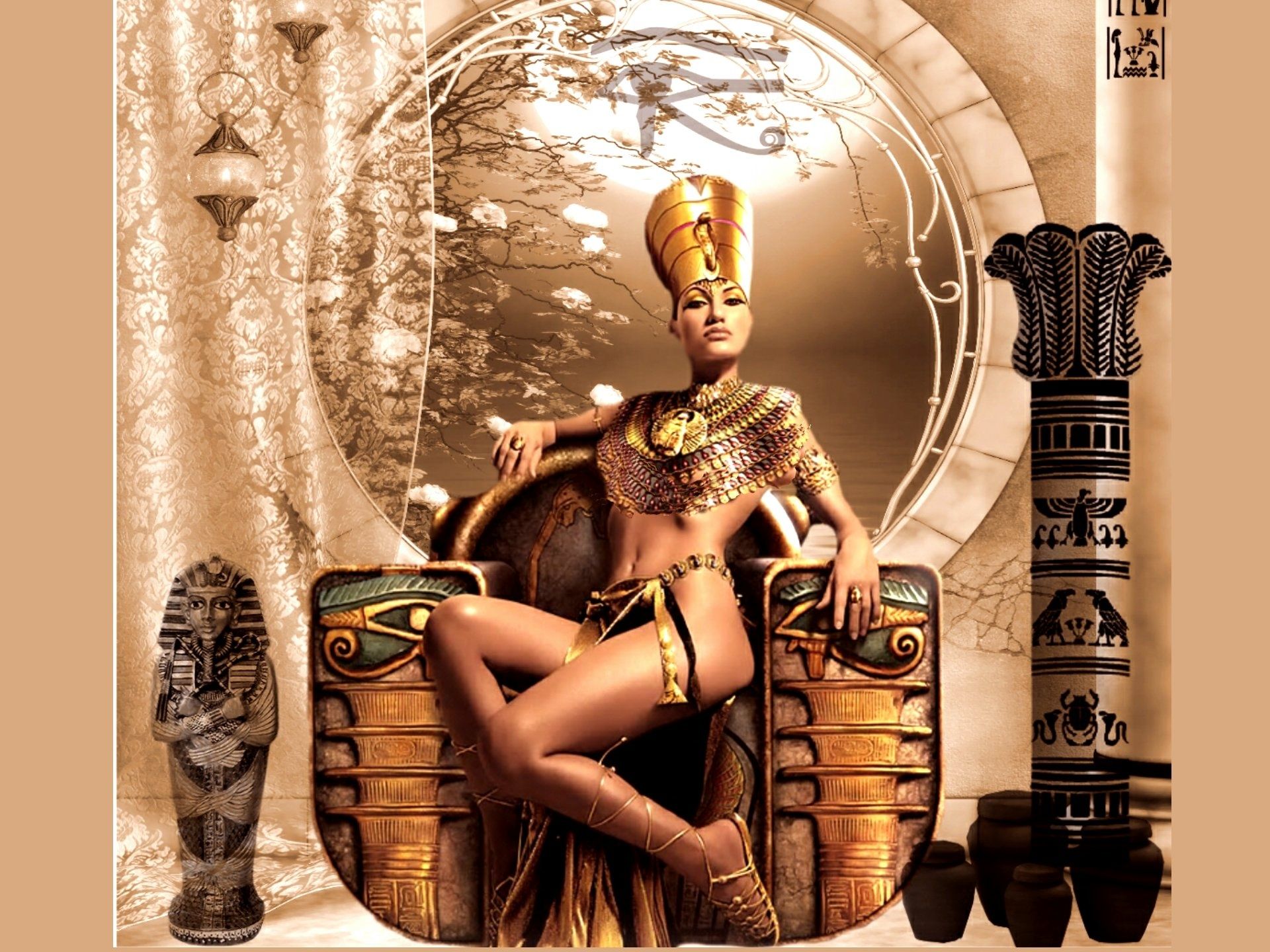 bogdan stoica add egyptian queen sexy photo