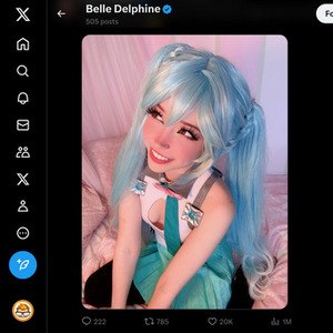 daniel nieblas add belle delphine leaked naked photo