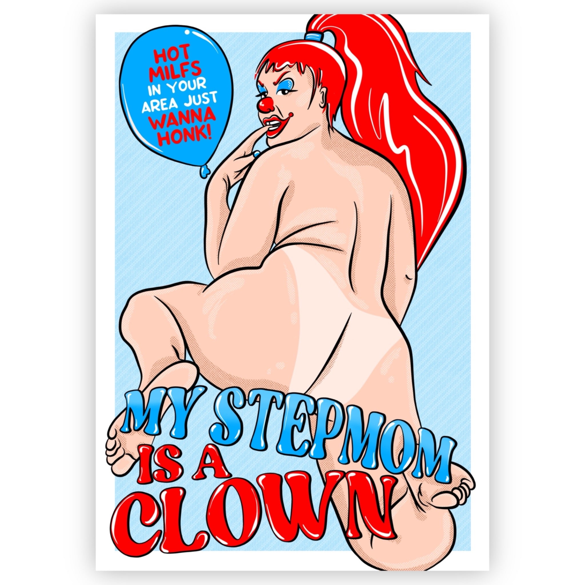 ariel hosmann add milf clown photo