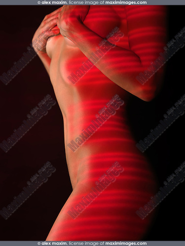 damien costa add red light nude image