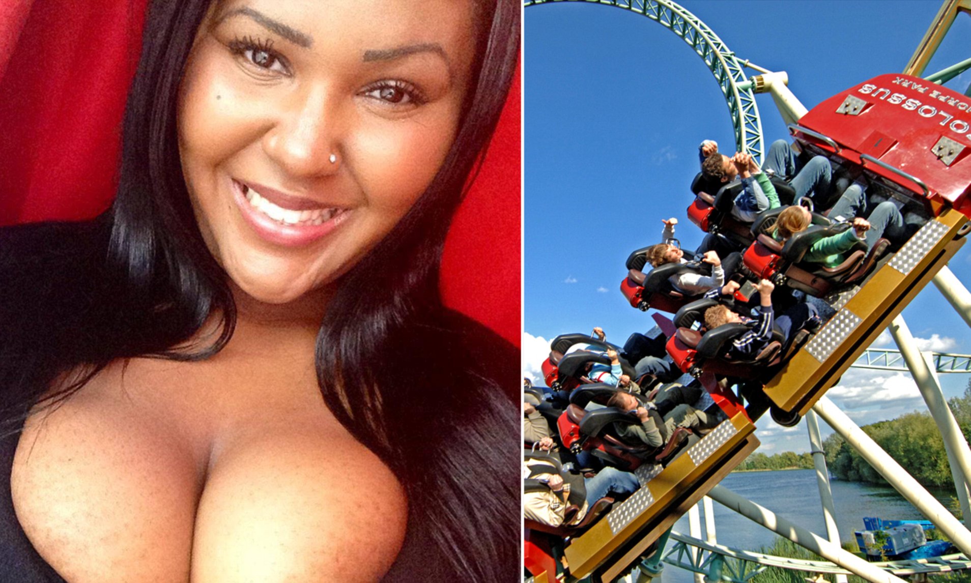 angelica villarin add tits on a roller coaster photo