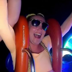 debbie flavell add tits come out on slingshot ride image