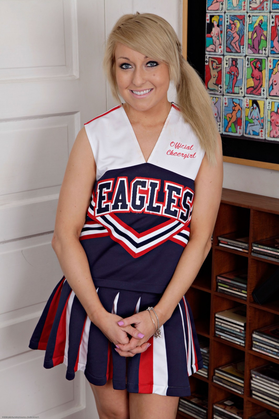 debi carpenter add cheerleader striptease photo