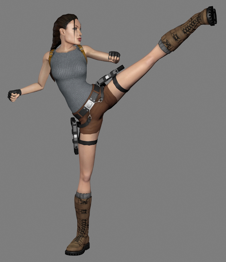 dina araby add 3d animation lara croft photo