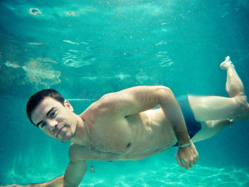 bill tabet add nude men underwater photo