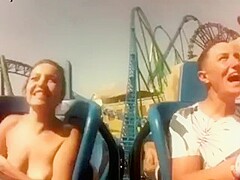 amritha krishnan add tits on a roller coaster photo