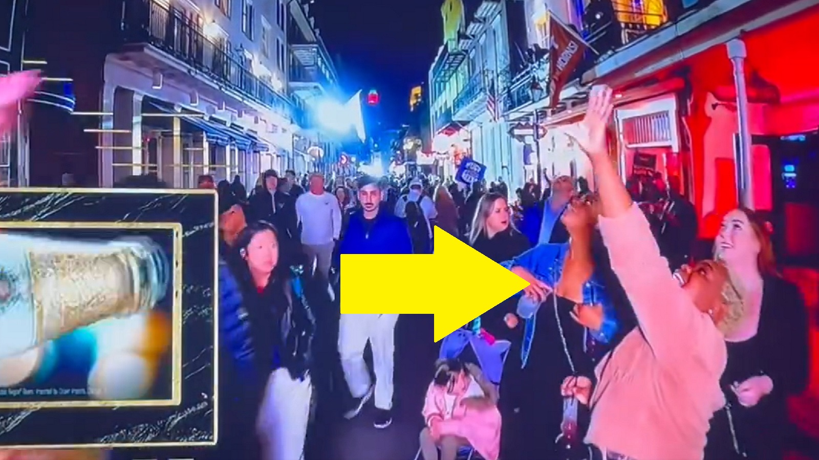 andre bezerra add bourbon street flasher video photo