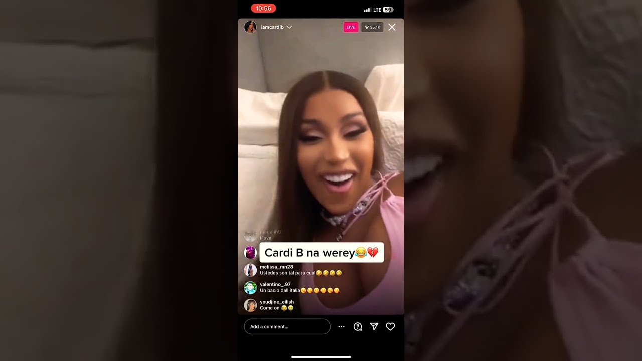 ann cipolla add cardi b moan photo