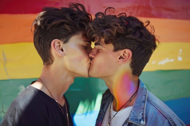 christian humphreys add cute twinks kissing photo