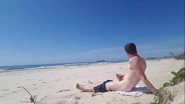 clark draper add jerk off at the beach image