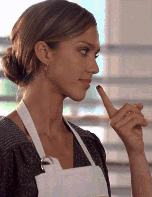 aries sales add jessica alba sucking finger photo