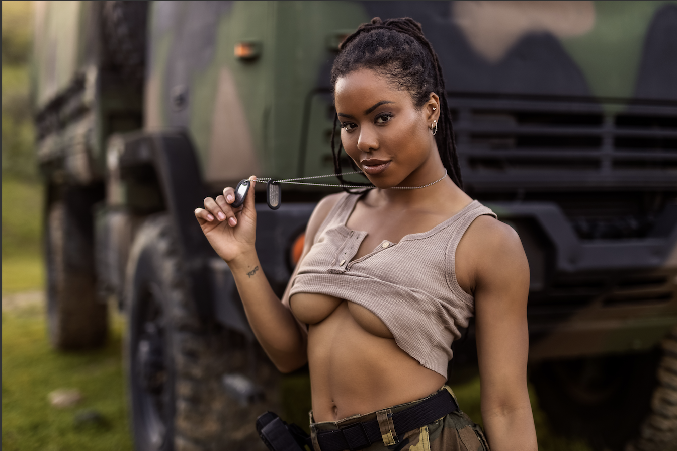 donna espada add kira noir military porn image