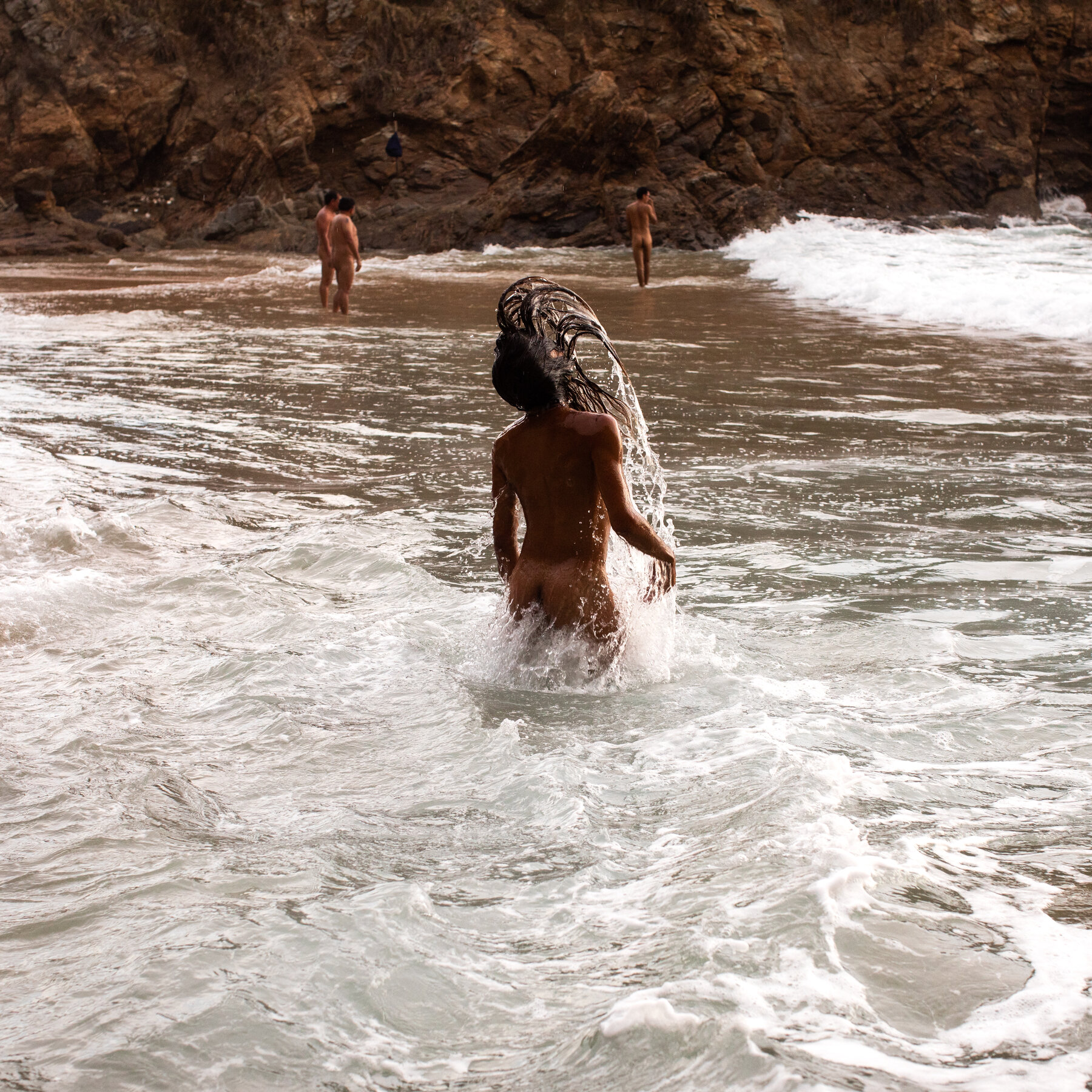 angelo douglas add naked at a beach photo