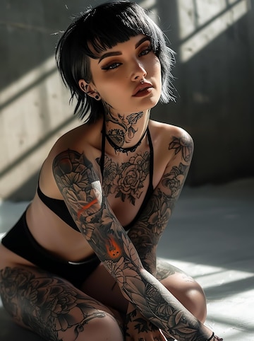 ch vicky add naked tattooed babes image