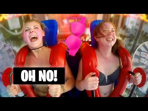 alexandra gould add nipple slip roller coaster photo