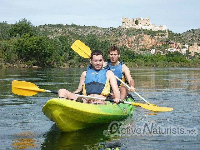 chuck lugo add nude kayaking image