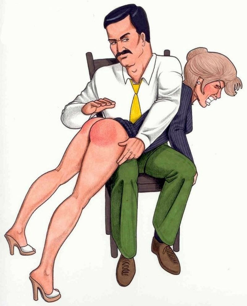 charlene rusch add otk spanking art photo