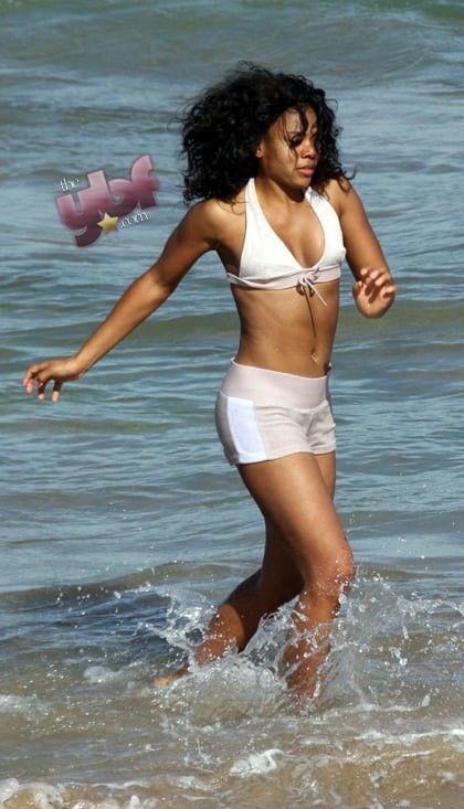 deepthi kumari add regina king in bikini photo