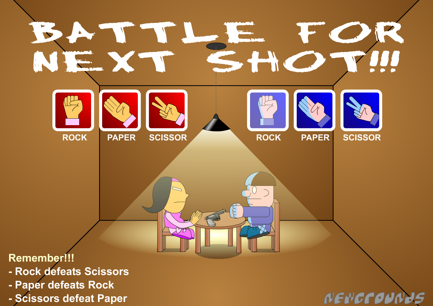 dan embrey add rock paper scissors strip game photo