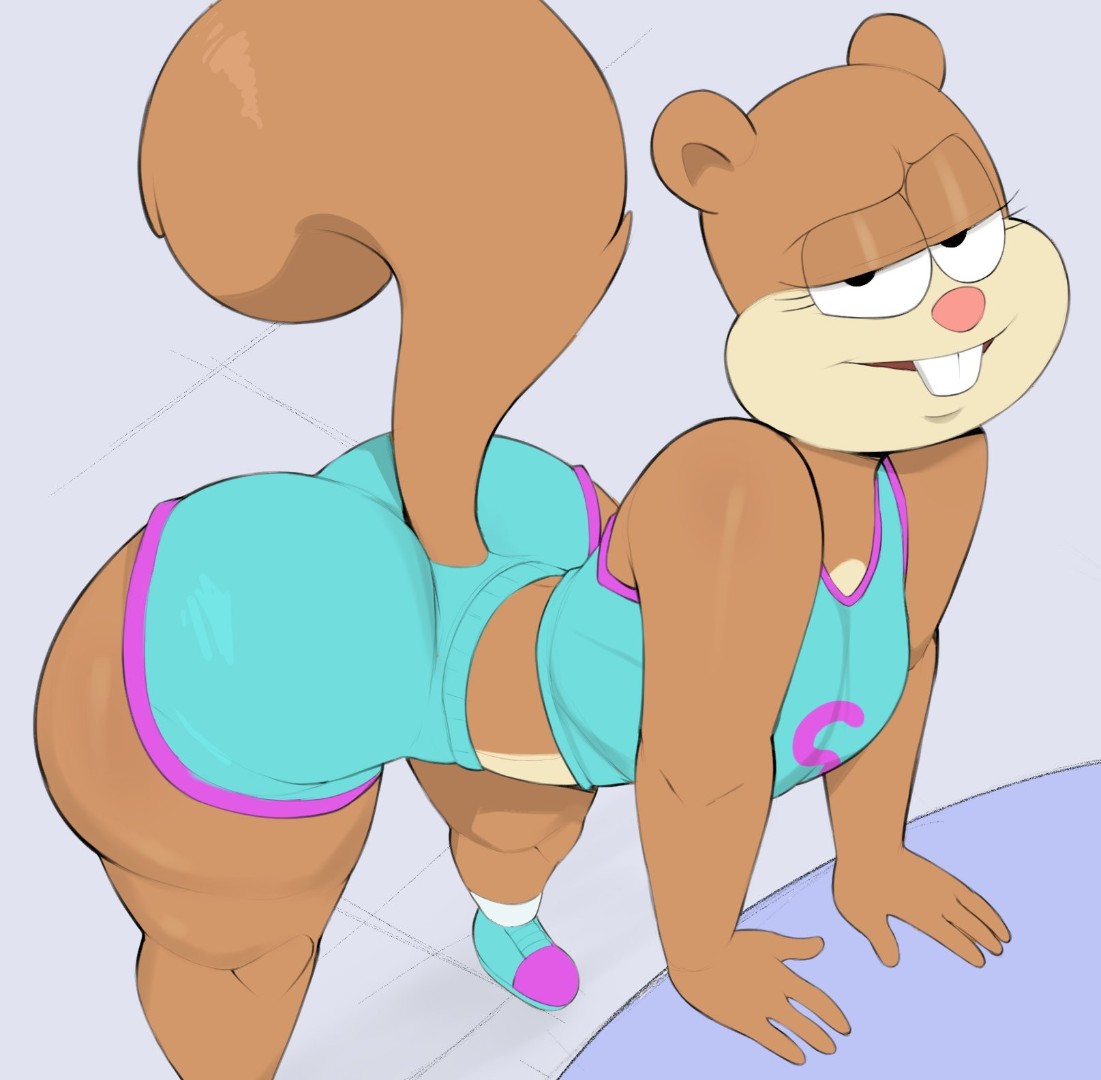 debra dougal add sandy cheeks ass image