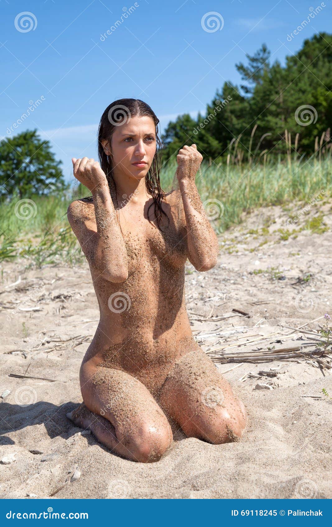 carol rubio add the sand topless girl image