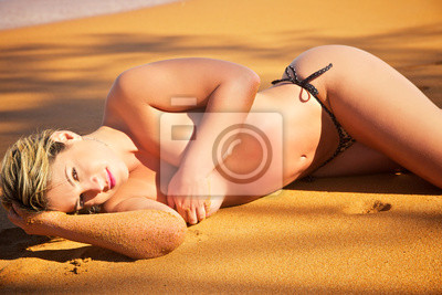 brittany laflamme add the sand topless girl image