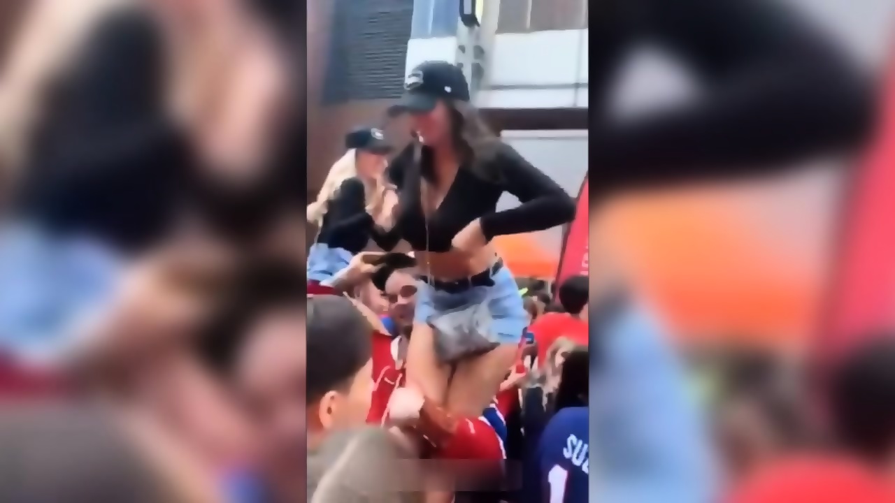 break thru add tits groped in public image