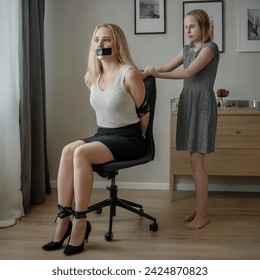 alvin don add women tied up and gagged photo