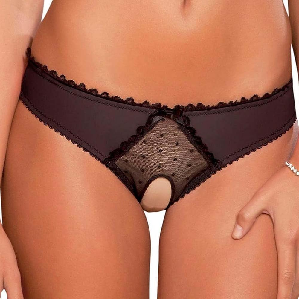 carolyn ansley add women wearing crotchless panties photo